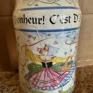 Decorative Ceramic Vase with Colorful Design